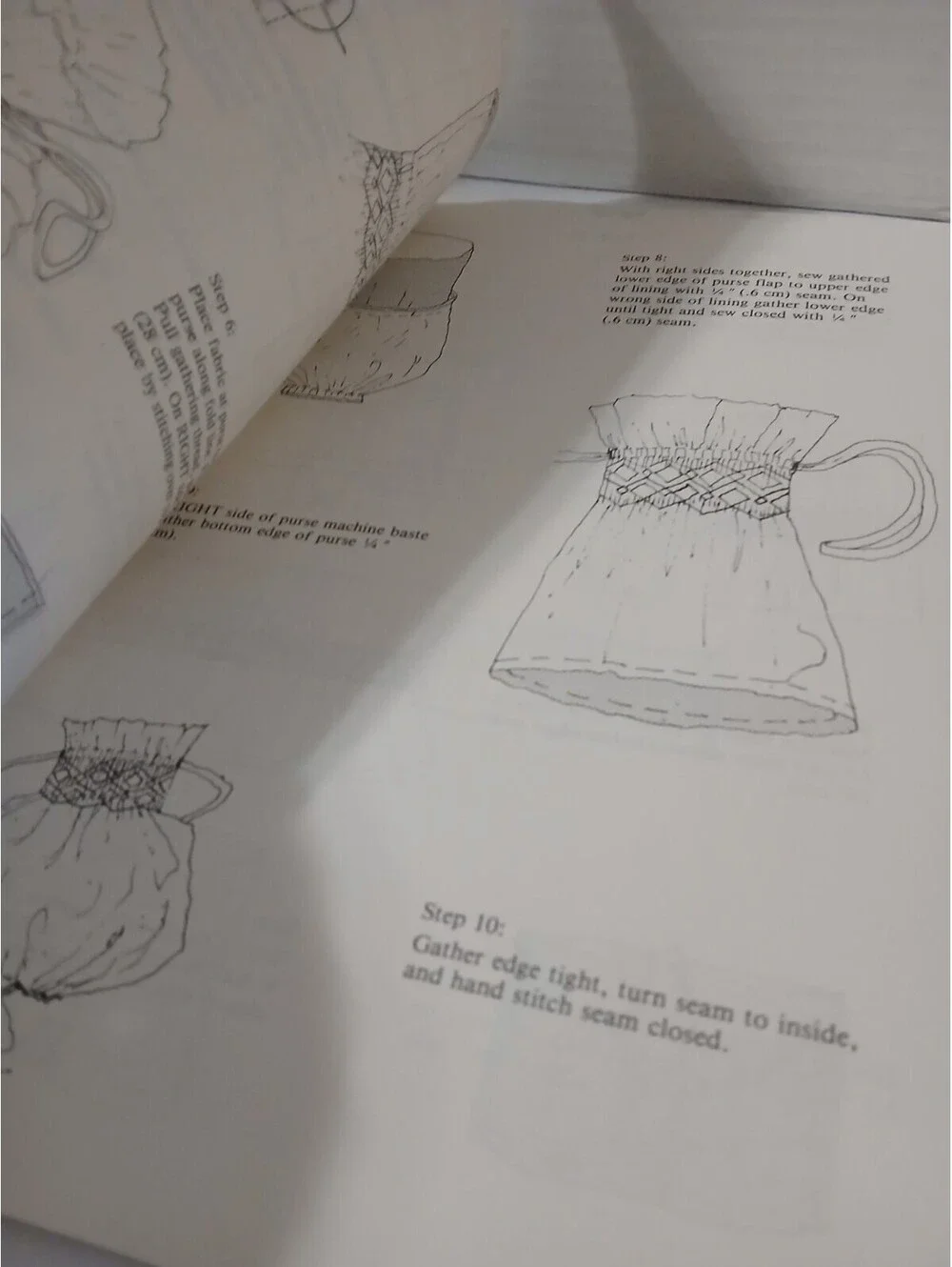Vintage Contessa 420 Smocking Sewing Pattern 3 Purse Styles Evening Bag